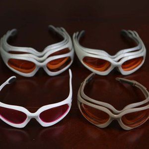 Protection game glasses NERF set of 10 new & used